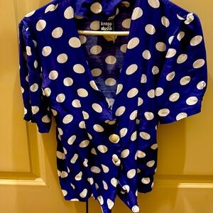 Retro Save by the bell blouse